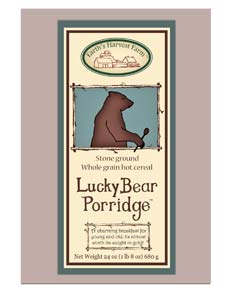 Lucky Bear Porridge note card