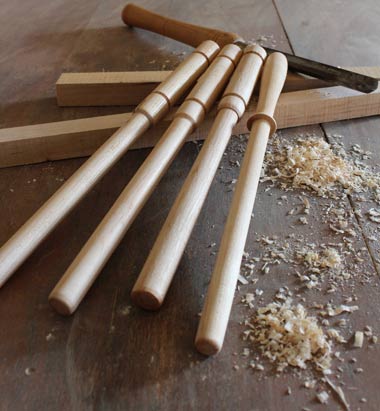 hand turned spurtle