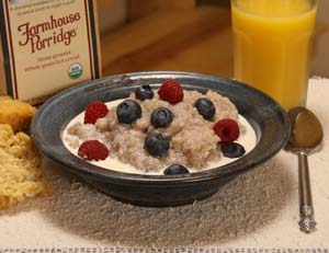bowl of hot cereal