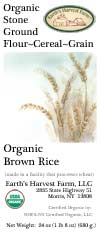 organic brown rice