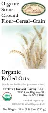 organic rolled oats